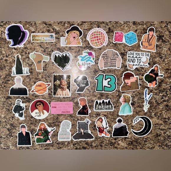 Taylor Swift Sticker Set - Picture 1 of 1